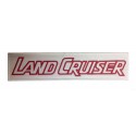 0162 Embroidered patch 23X6 LAND CRUISER