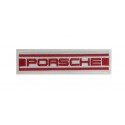 1544 Embroidered patch sew on 11X3 PORSCHE