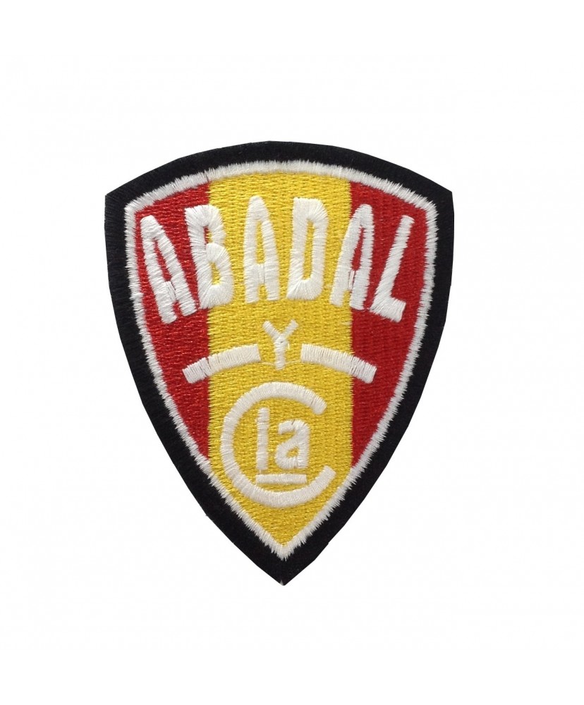 1552 Parche emblema bordado 9x7 ABADAL 1912-1923