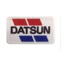 1556 Embroidered patch sew on 8X4 DATSUN