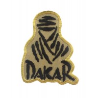 0045 Patch emblema bordado 8x6,5 Touareg Paris DAKAR