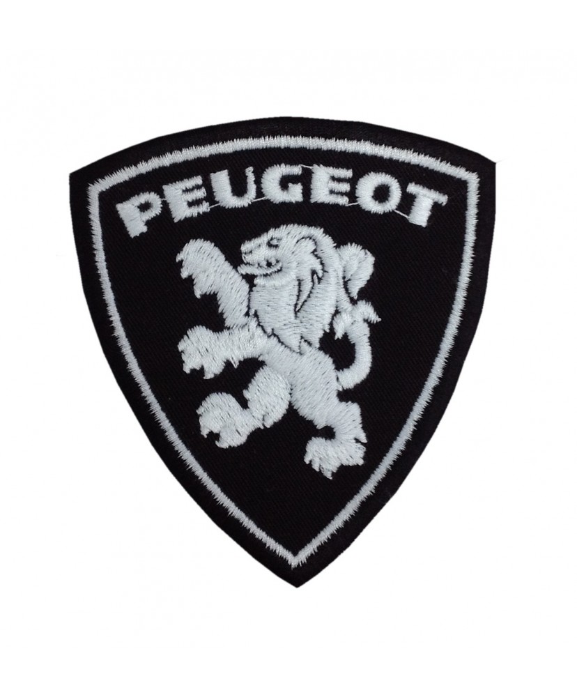 1562 Embroidered patch sew on 9x7 PEUGEOT