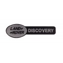 0946 Embroidered patch 11X3 LAND ROVER DISCOVERY black