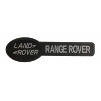 0949 Embroidered patch 11X3 LAND ROVER RANGE ROVER green
