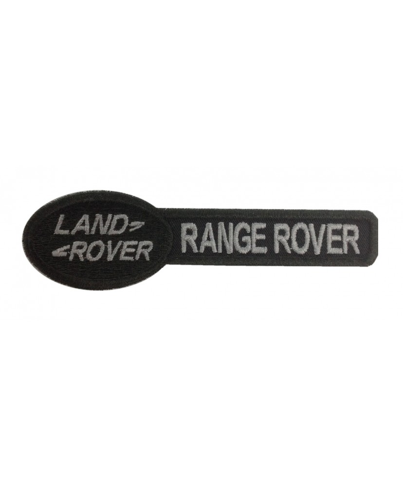 0949 Embroidered patch 11X3 LAND ROVER RANGE ROVER green