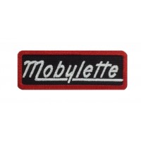 1564 Parche emblema bordado 8X3 MOBYLETTE