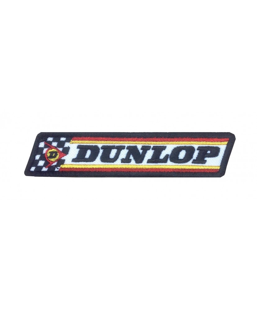 1566 Embroidered patch 12x3 DUNLOP
