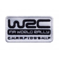 1574 Embroidered patch 8X5 WRC FIA WORLD RALLY CHAMPIONSHIP 