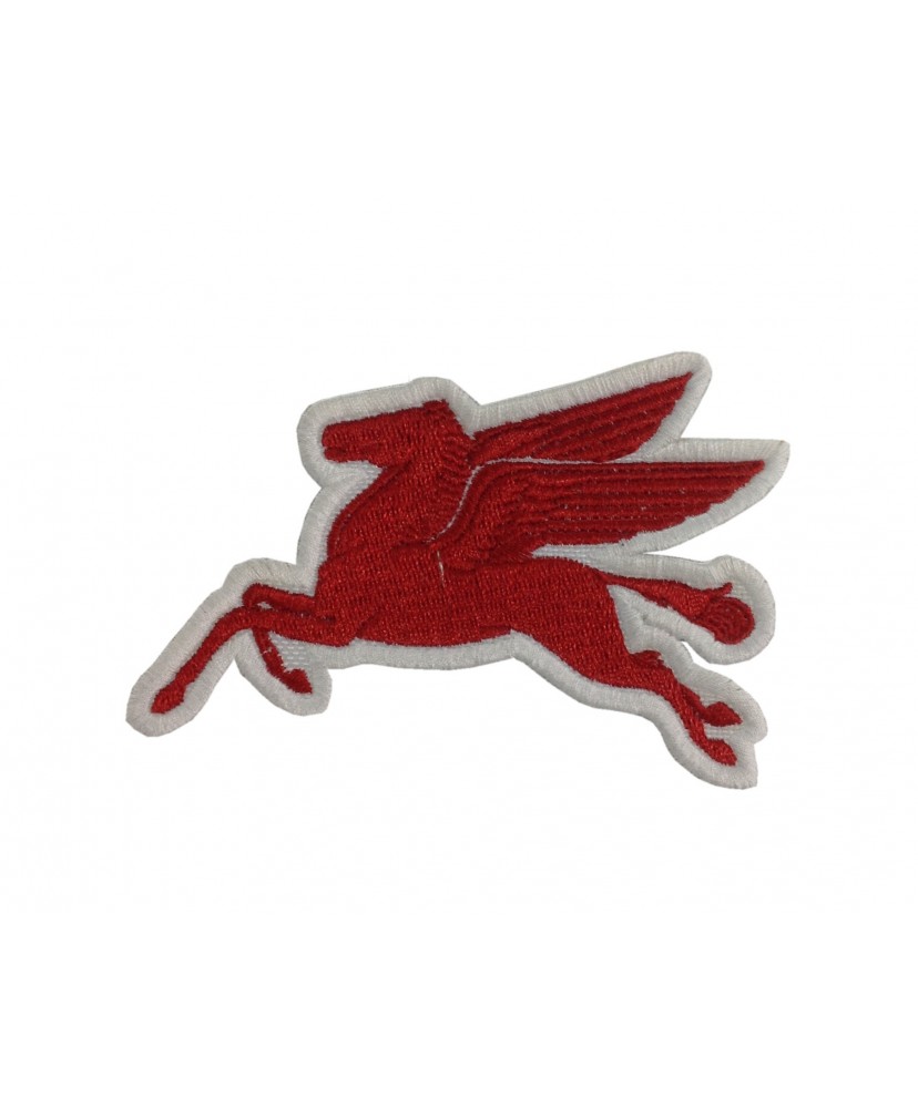 1576 Embroidered patch 10x6 MOBIL PEGASUS