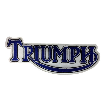 1578 Patch écusson brodé 24x10 TRIUMPH