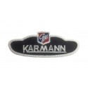 1579 Embroidered patch 9X3 KARMANN GHIA VW VOLKSWAGEN 