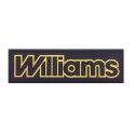 1580 Embroidered patch 27x8 WILLIAMS