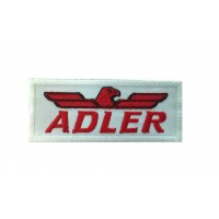 1595 Embroidered patch sew on 10x4 ADLER