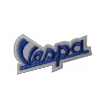 Patch emblema bordado 7x4 Piaggio Vespa 