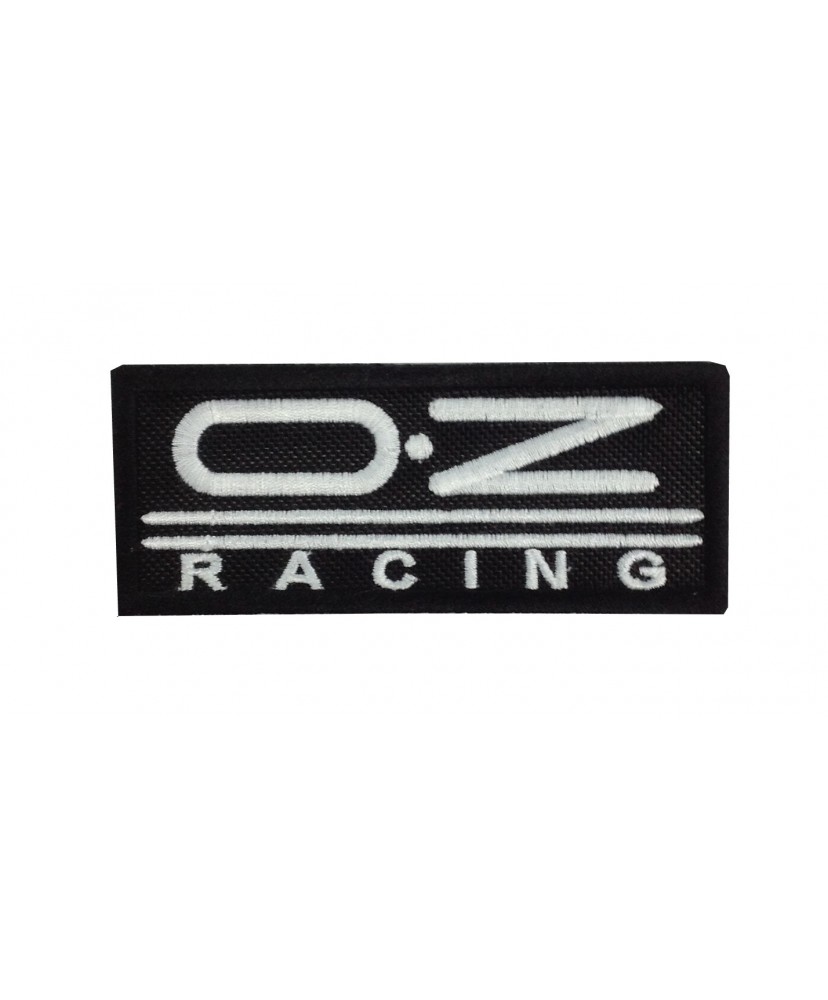 0494 Embroidered patch 10x4 OZ RACING