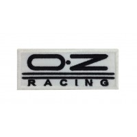 0378 Parche emblema bordado 10x4 OZ RACING