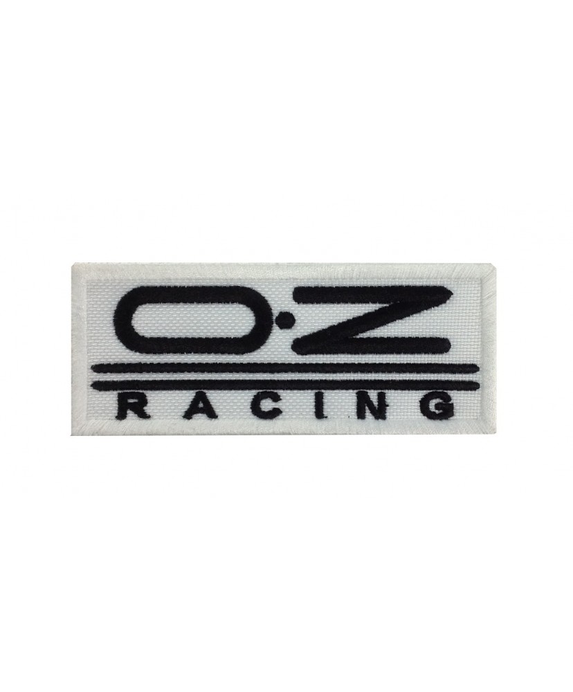 0378 Embroidered patch 10x4 OZ RACING