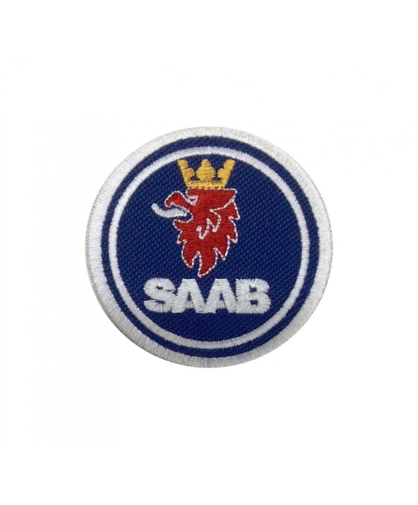1124 Parche emblema bordado 6X6 SAAB 2000