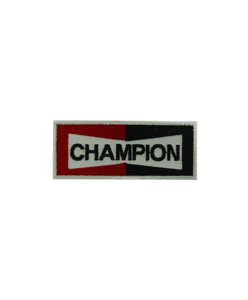 Embroidered patch 10x4 Champion