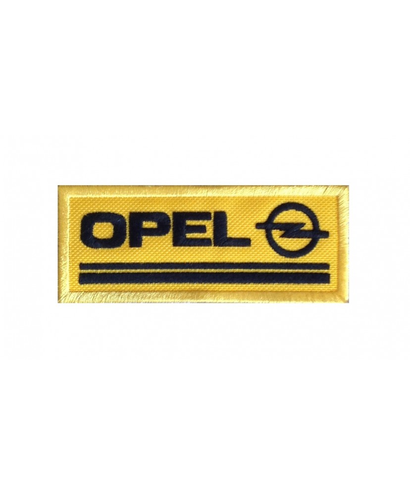 0836 Patch emblema bordado 10x4 OPEL