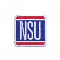 1662 Embroidered sew on patch 6X6 NSU