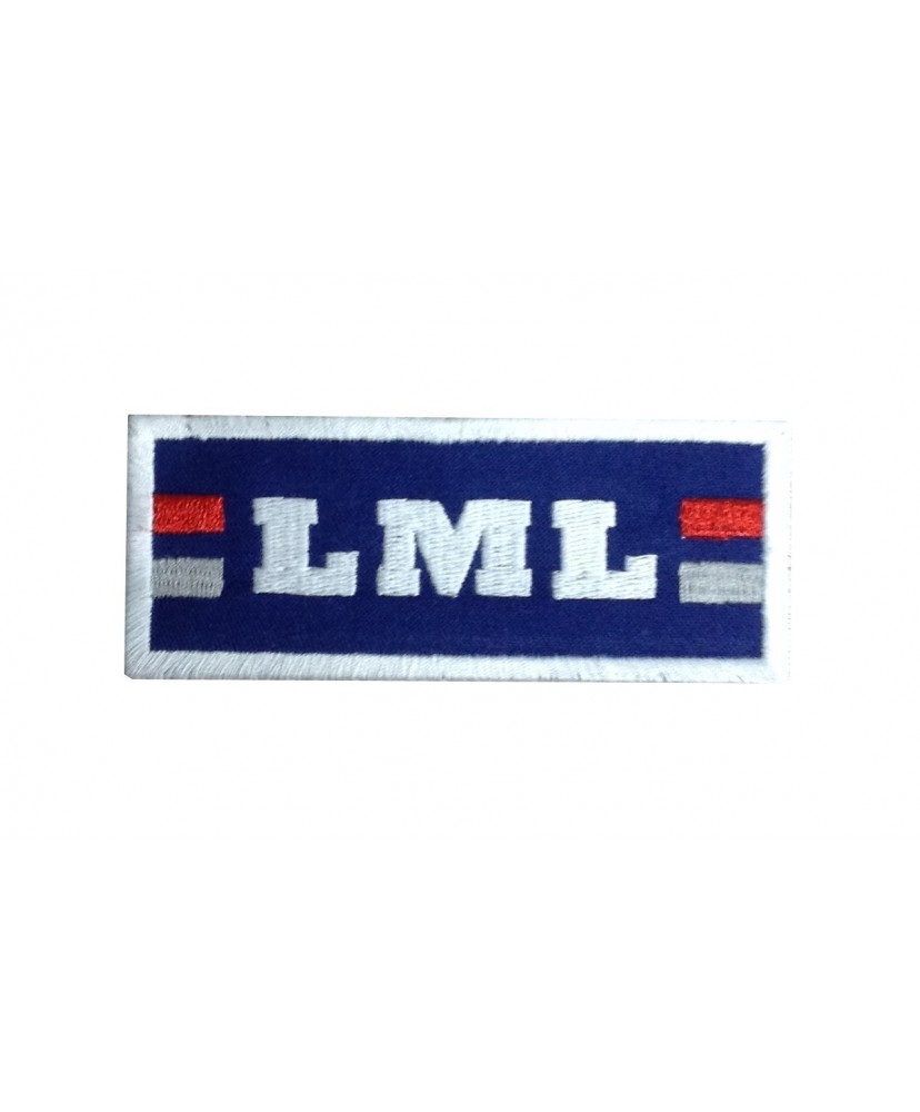 1666 Parche emblema bordado 10x4 LML