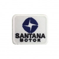 1667 Embroidered sew on patch 6x5 SANTANA MOTORS