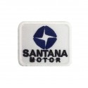 1667 Embroidered sew on patch 6x5 SANTANA MOTORS
