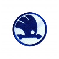 1668 Patch emblema bordado 7x7 SKODA 1926-1990