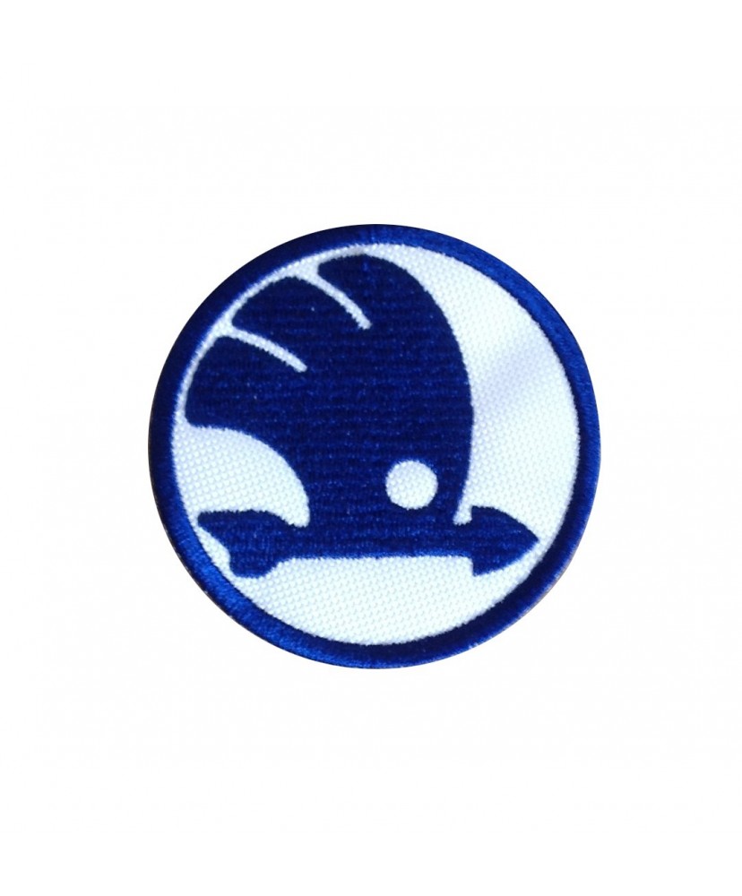 1668 Patch emblema bordado 7x7 SKODA 1926-1990