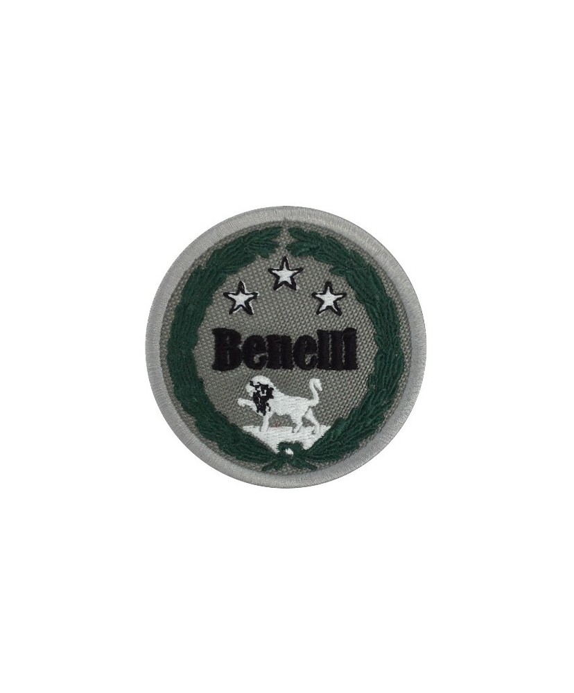 1672 Embroidered sew on patch 7x7 BENELLI