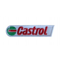 0165 Embroidered patch 10X3 CASTROL FORMULA RACING