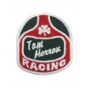 1677 Embroidered sew on patch 7x6 TOM HERRON RACING