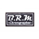 1711 Parche emblema bordado 8x4 BRM CHRONOGRAPHES
