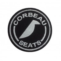 1718 Parche emblema bordado 7x7 CORBEAU SEATS
