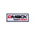 1720 Embroidered sew on patch 10x4 D MACK TYRES EVOLUTION