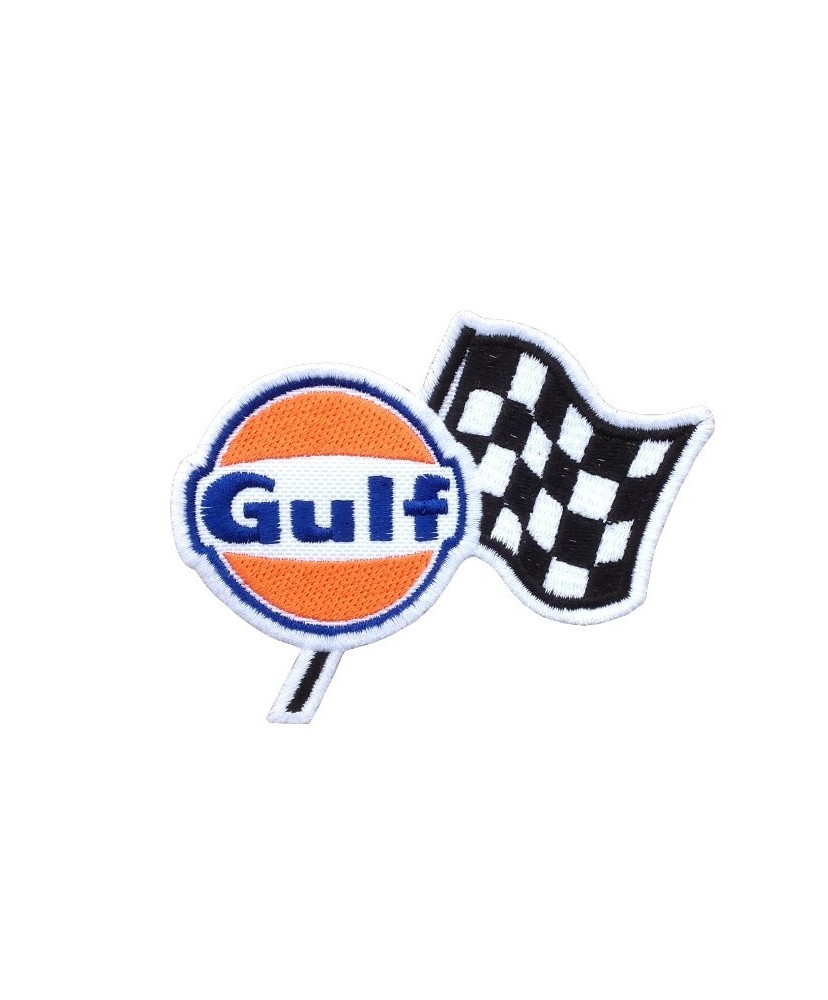 1724 Embroidered patch 10X7 GULF