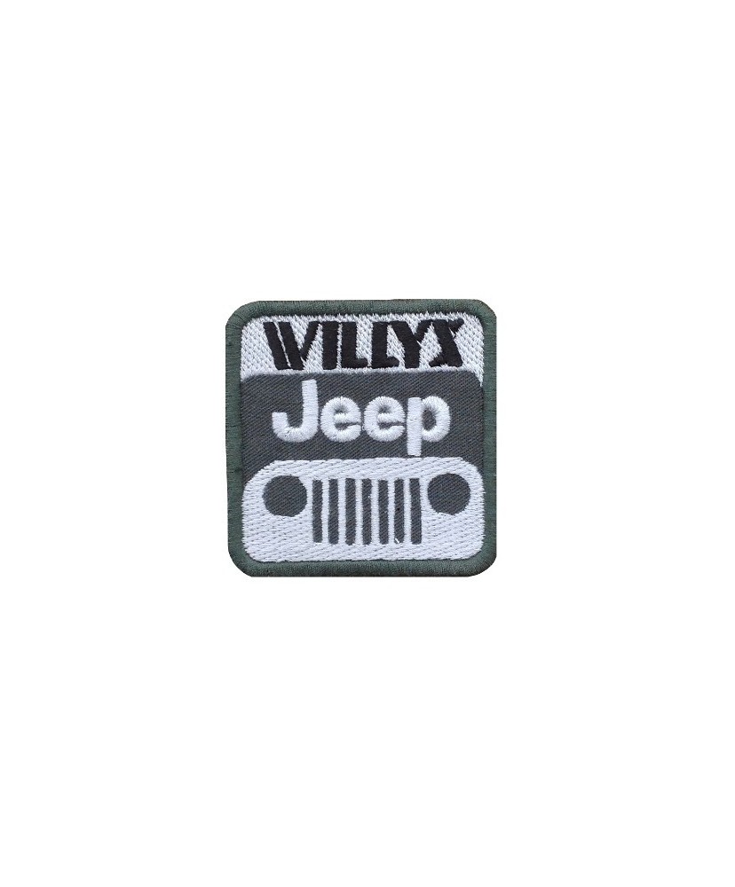 1734 Embroidered patch 6X6 JEEP WILLYS