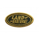 1736 Embroidered patch 6X3 LAND ROVER BEBE