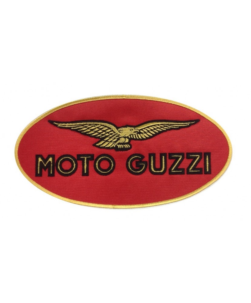 Patch brodé Moto Guzzi, écusson thermocollant aigle, emblème