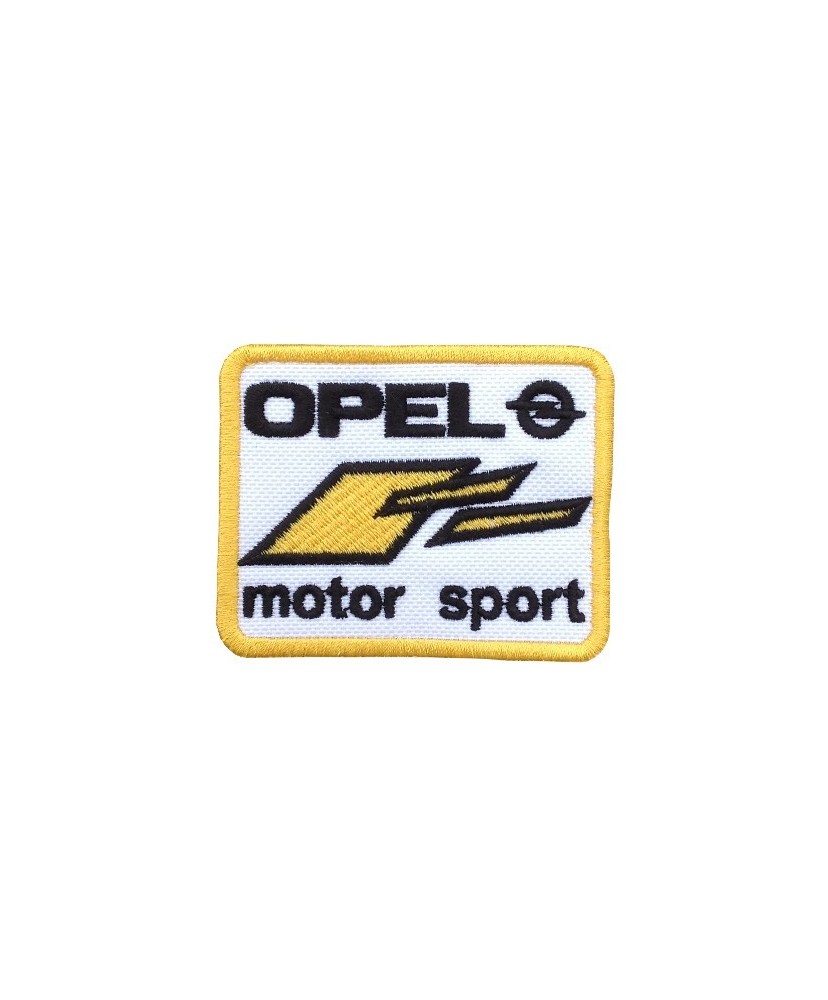 1743 Embroidered patch 8x6 OPEL MOTOR SPORT