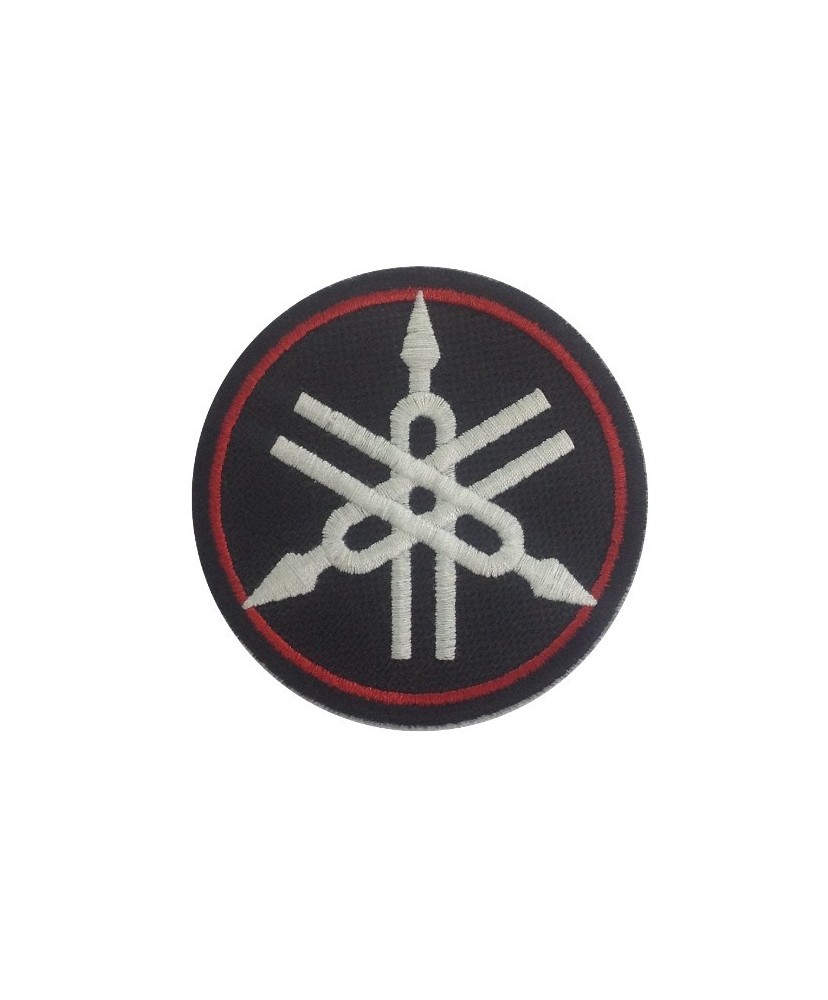 0453 Embroidered patch 7x7 YAMAHA