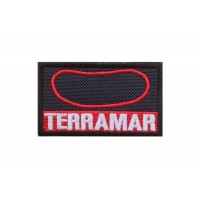 1751 Embroidered patch 7x4 CIRCUIT TERRAMAR SITGES BARCELONE SPAIN