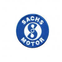 1757 Embroidered patch 7x7 SACHS MOTOR