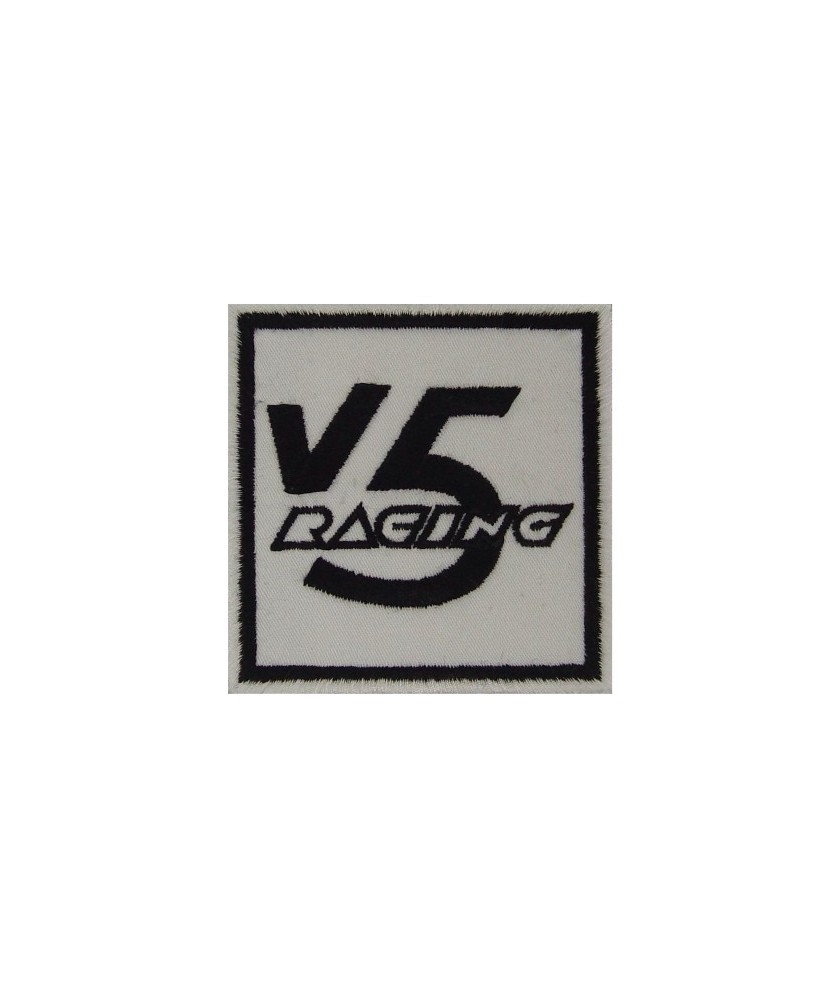 1758 Embroidered patch 7x7 V5 RACING SACHS MOTOR