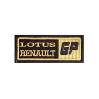 1760 Embroidered patch 10x4 LOTUS RENAULT GP