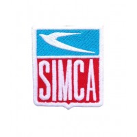 1765 Embroidered patch 7X6 SIMCA