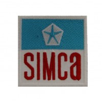 1766 Embroidered patch 7X6 SIMCA CHRYSLER