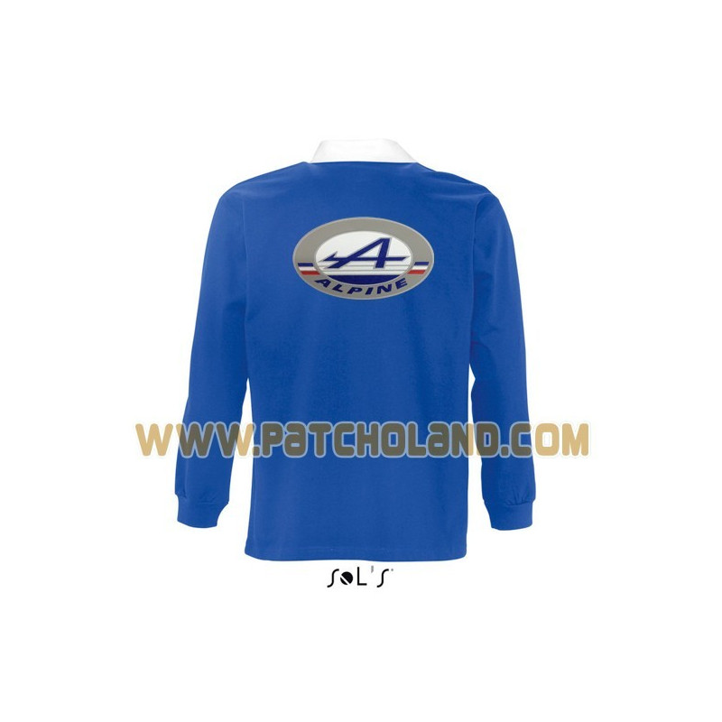 1783 Patch emblema bordado 22X17 ALPINE RENAULT FRANÇA