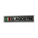 Patch emblema bordado 10X2.3 GIACOMO AGOSTINI ITALIA